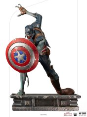 Iron Studios IRON STUDIOS socha Marvel Zombie Captain America - What If...? - měřítko 1:10 - 22 cm