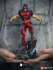 Iron Studios IRON STUDIOS socha Marvel X-Men - Warpath, měřítko 1:10 - 26 cm