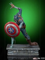 Iron Studios IRON STUDIOS socha Marvel Zombie Captain America - What If...? - měřítko 1:10 - 22 cm