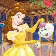 Dino Puzzle Disney princezny: Popelka, Ariel a Bella 3x55 dílků