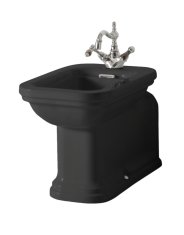 KERASAN WALDORF bidet stojící 37x65cm, černá mat 4120K7 - Kerasan