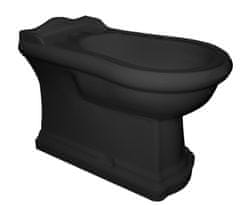 KERASAN RETRO bidet stojící 39x61cm, černá mat 102231 - Kerasan