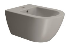 Gsi PURA bidet závěsný, 36x55cm, tortora mat 8865105 - GSI