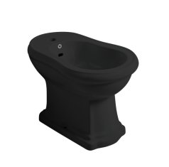 KERASAN RETRO bidet stojící 38,5x60cm, černá mat 102031 - Kerasan