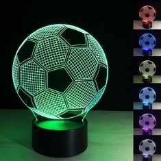 Verk 12296 LED lampa Fotbal s dálkovým ovládáním