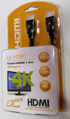 LTC Kabel HDMI 1,5m 4K v2.0 LX HD90