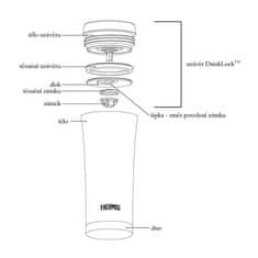 Thermos Vodotěsný termohrnek - růžovozlatá 470 ml