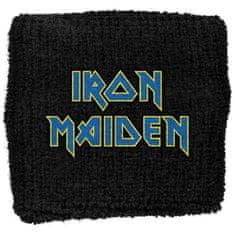 CurePink Potítko Iron Maiden: Logo Flight 666 (šířka 8 cm, obvod 18 cm)