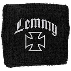 CurePink Potítko Lemmy: Iron Cross (šířka 8 cm, obvod 18 cm)