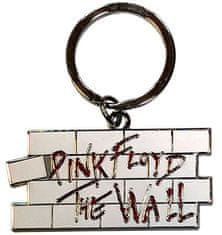 CurePink Přívěšek na klíče Pink Floyd: The Wall Logo (6 x 3 cm)