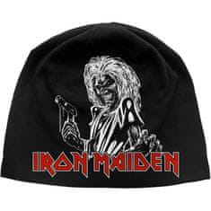 CurePink Zimní čepice Iron Maiden: Killers (univerzální) bavlna