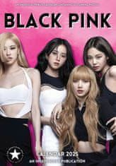 CurePink Nástěnný kalendář 2025: Blackpink (A3 29,7 x 42 cm)