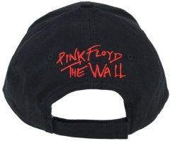 CurePink Čepice kšiltovka Pink Floyd: The Wall (nastavitelná)