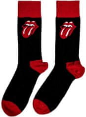 CurePink Pánské ponožky The Rolling Stones: Classic Tongue (velikost EU 40-45)