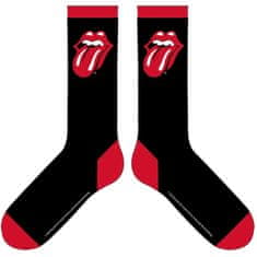 CurePink Pánské ponožky The Rolling Stones: Classic Tongue (velikost EU 40-45)