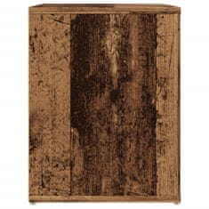 Vidaxl Botník old wood 100 x 35 x 45 cm kompozitní dřevo