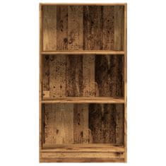 Vidaxl Knihovna old wood 60 x 24 x 109 cm kompozitní dřevo