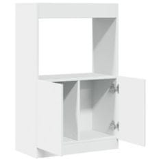 Vidaxl Skříň highboard bílá 63 x 33 x 100 cm kompozitní dřevo