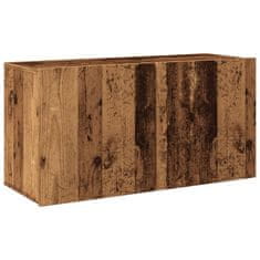 Vidaxl TV skříňka nástěnná old wood 80 x 30 x 41 cm