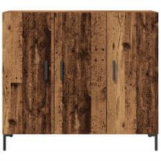 Vidaxl Příborník old wood 90 x 34 x 80 cm kompozitní dřevo