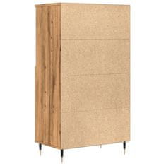 Vidaxl Skříň highboard dub artisan 60 x 36 x 110 cm kompozitní dřevo