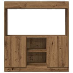 Petromila Skříň highboard dub artisan 92 x 33 x 100 cm kompozitní dřevo