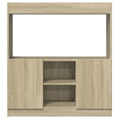 Petromila Skříň highboard dub sonoma 92 x 33 x 100 cm kompozitní dřevo