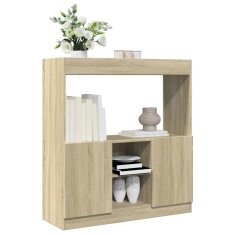 Petromila Skříň highboard dub sonoma 92 x 33 x 100 cm kompozitní dřevo