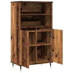 Vidaxl Skříň highboard old wood 60 x 36 x 110 cm kompozitní dřevo