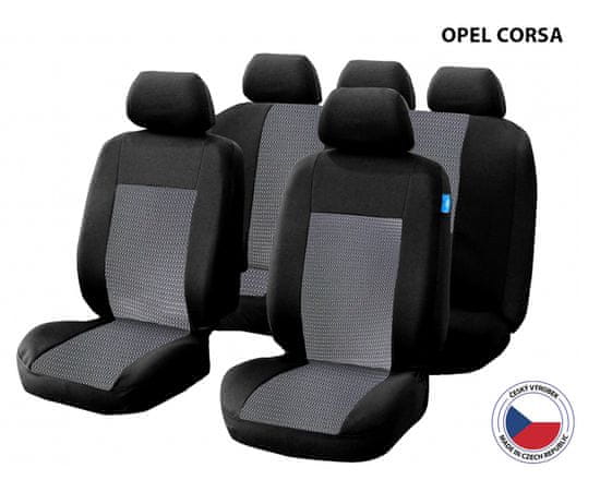 Cappa Autopotahy Perfetto TX Opel Corsa černá/šedá