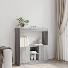 Petromila Skříň highboard šedá sonoma 92 x 33 x 100 cm kompozitní dřevo