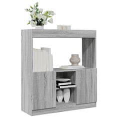 Petromila Skříň highboard šedá sonoma 92 x 33 x 100 cm kompozitní dřevo