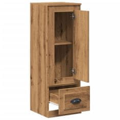 Vidaxl Skříň highboard dub artisan 36 x 35,5 x 103,5 kompozitní dřevo