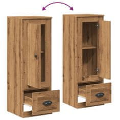 Vidaxl Skříň highboard dub artisan 36 x 35,5 x 103,5 kompozitní dřevo