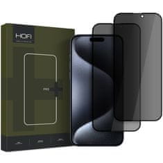 Hofi Ochranné zatmavovací sklo na iPhone 16 PLUS 6.7" Hofi Anti Spy Glass PRO+ Privacy 2BALENÍ