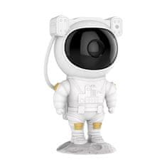 JOJOY® LED lampa a Hračka Astronaut: LED projektor, Světelný projektor, Projektor noční oblohy, polární záře a hvězd | ASTROCHAP