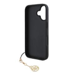 Guess Zadní kryt 4G Charm pro iPhone 16 Plus Tone on Tone Grey