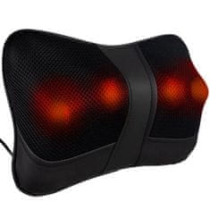 MG Neck Massager masážní polštář, černý