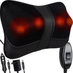 MG Neck Massager masážní polštář, černý