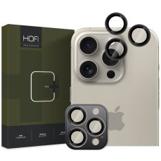 Hofi Ochrana fotoaparátu na iPhone 16 PRO 6.3" / iPhone 16 PRO MAX 6.9" HOFI Camring PRO+ Černá