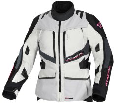 Macna Dámská bunda na moto Domane light grey/grey/black lady vel. S