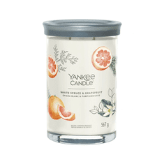 Yankee Candle Yankee Candle vonná svíčka Signaturevelká svíčka Tumbler White Spruce & Grapefruit 567g