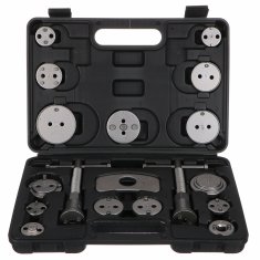 SIXTOL Stlačovák brzdových pístů MECHANIC BRAKE SET BLACK 18, sada 18ks