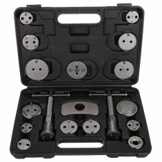 SIXTOL Stlačovák brzdových pístů MECHANIC BRAKE SET BLACK 18, sada 18ks