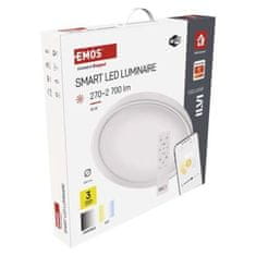 Emos Chytré LED svítidlo GoSmart, přisazené, kruhové, 45W, CCT, stmívatelné, Wi-Fi