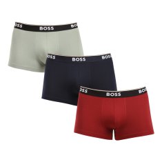 BOSS 3PACK pánské boxerky vícebarevné (50517827 967) - velikost XL