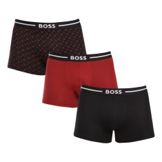 BOSS 3PACK pánské boxerky vícebarevné (50517836 977) - velikost XXL