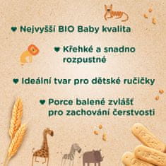 Sunar BIO sušenky Rozpustilá zvířátka 6 x 160 g