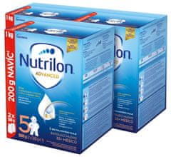 Nutrilon 5 Advanced batolecí mléko, 3 x 1 kg