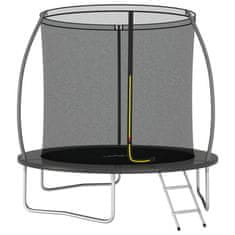 Vidaxl Trampolína s příslušenstvím kulatá 244x55 cm 100 kg